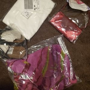 Mixed lot of brand new clothes and sandals